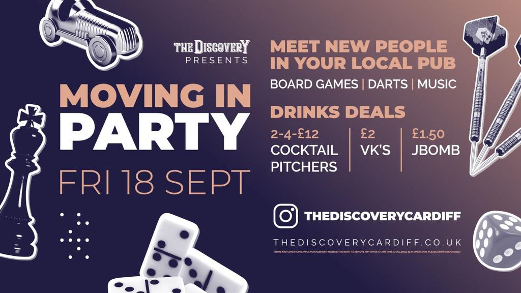 Moving in Party at the Discovery!