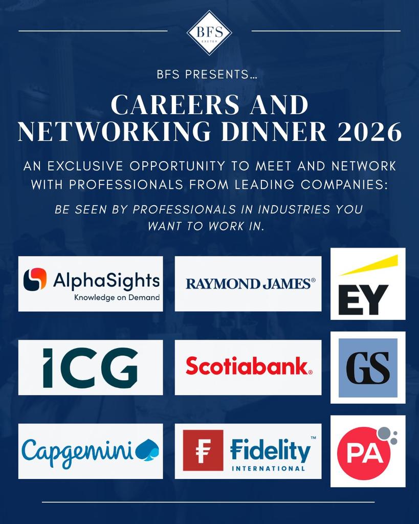 BFS October Careers Dinner