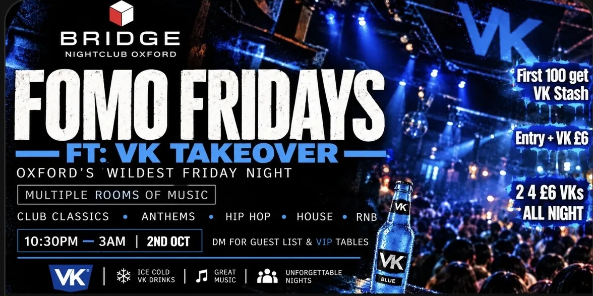 FOMO Fridays + VK Takeover