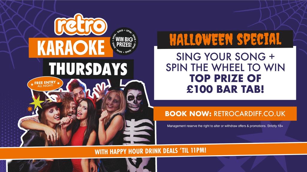 Freshers 2026 - Halloweeen Spooktacular Karaoke
