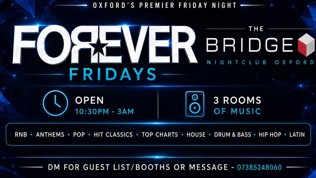 Forever Fridays at Bridge nightclub
