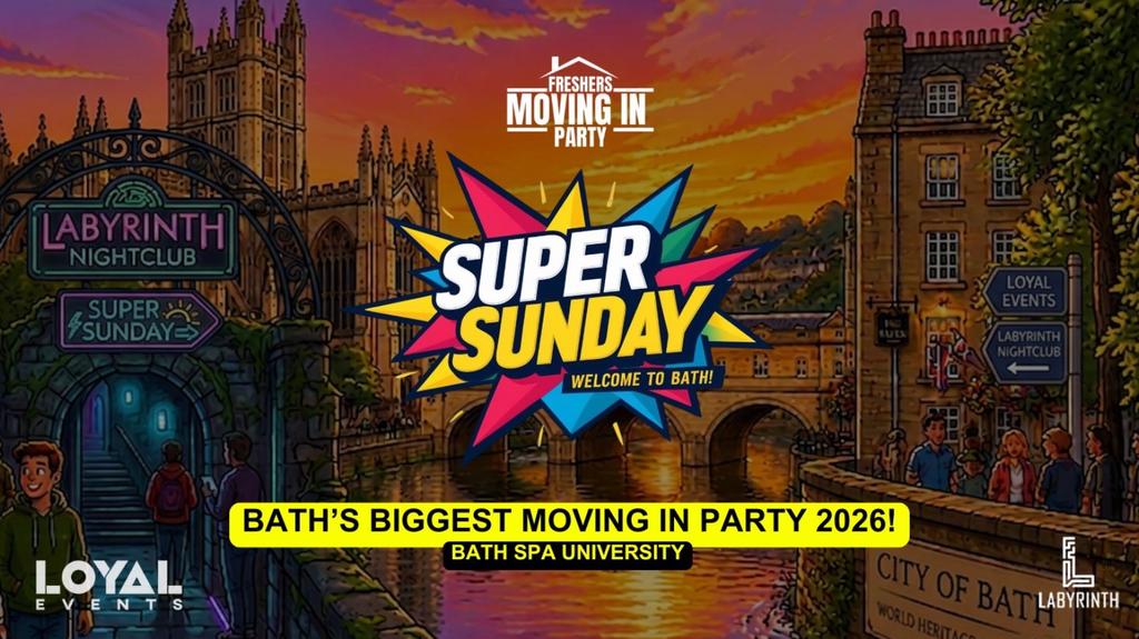 SUPER SUNDAY - UOB Freshers' Week Moving in Party 2026!