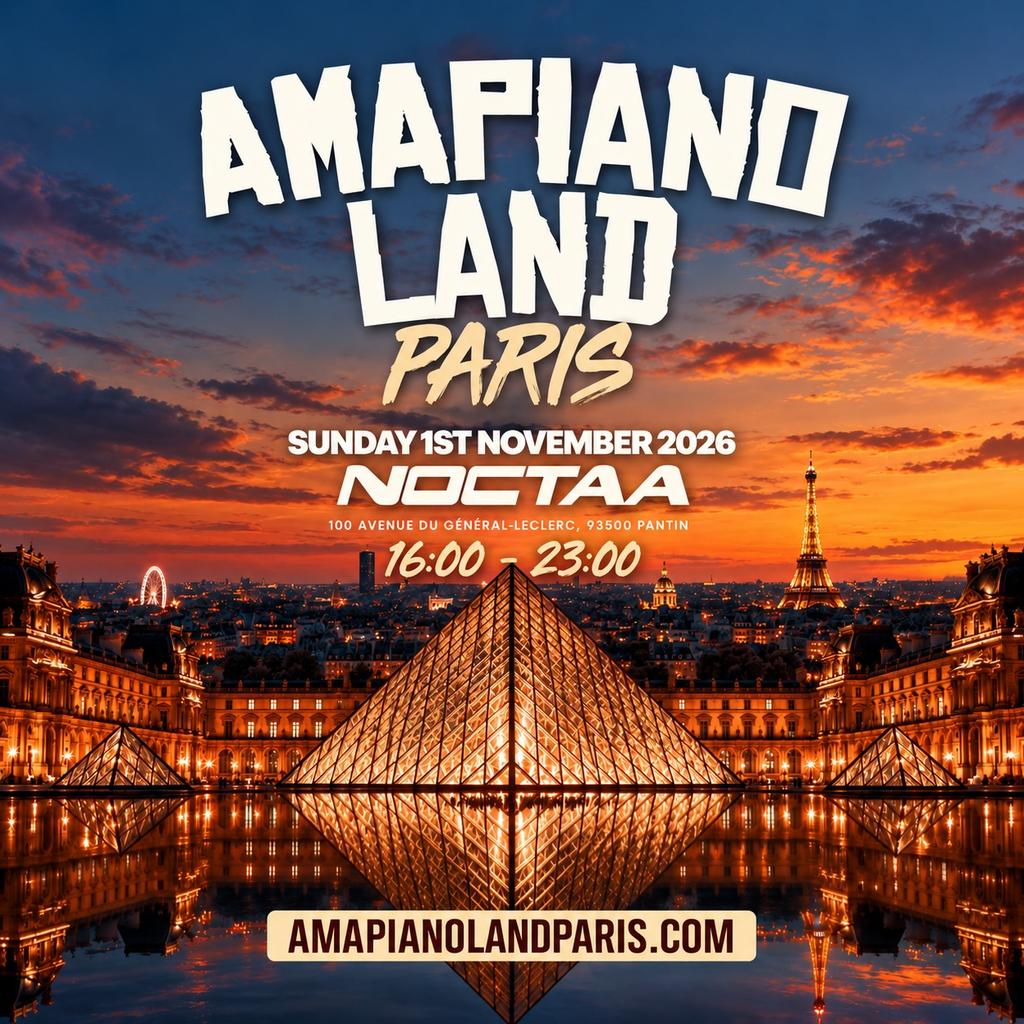 AMAPIANOLAND - Amapiano & Afrobeats Halloween Festival in Paris
