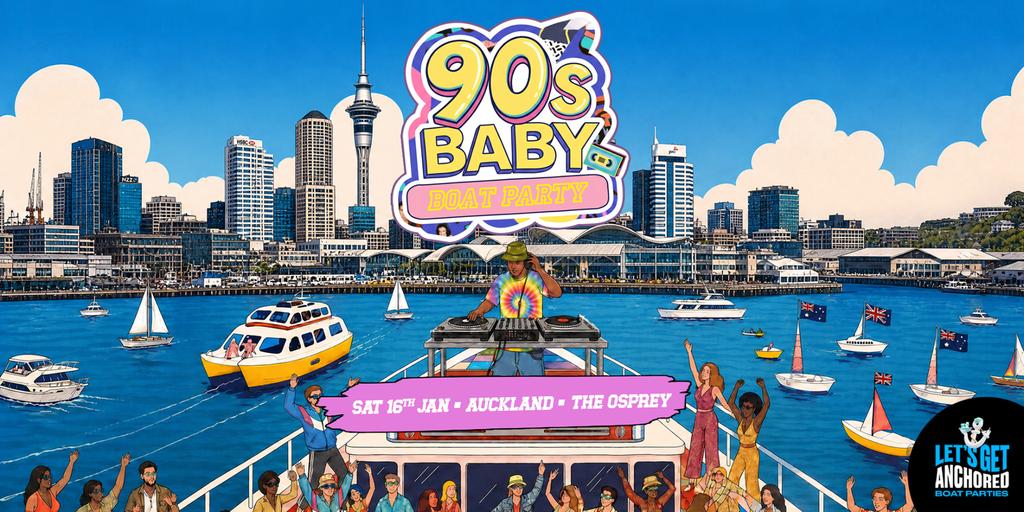 90's Baby Boat Party - Auckland