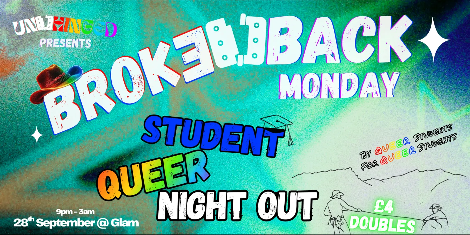 BROKE-BACK Mondays 🏳️‍🌈 Ox's Best LGBT+ Student Night Out