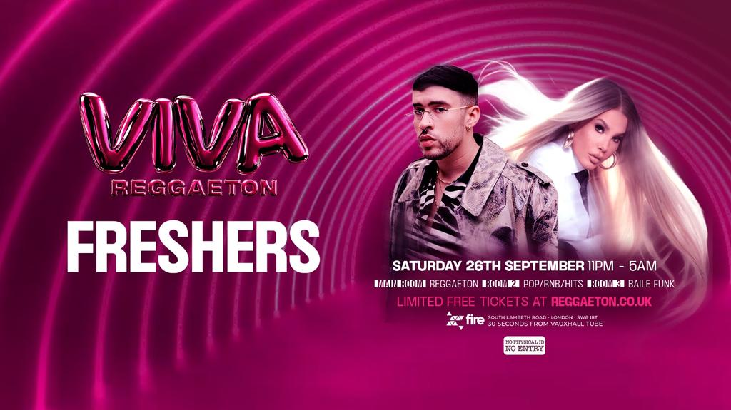 VIVA Reggaeton - Freshers - Reggaeton vs Afrobeats