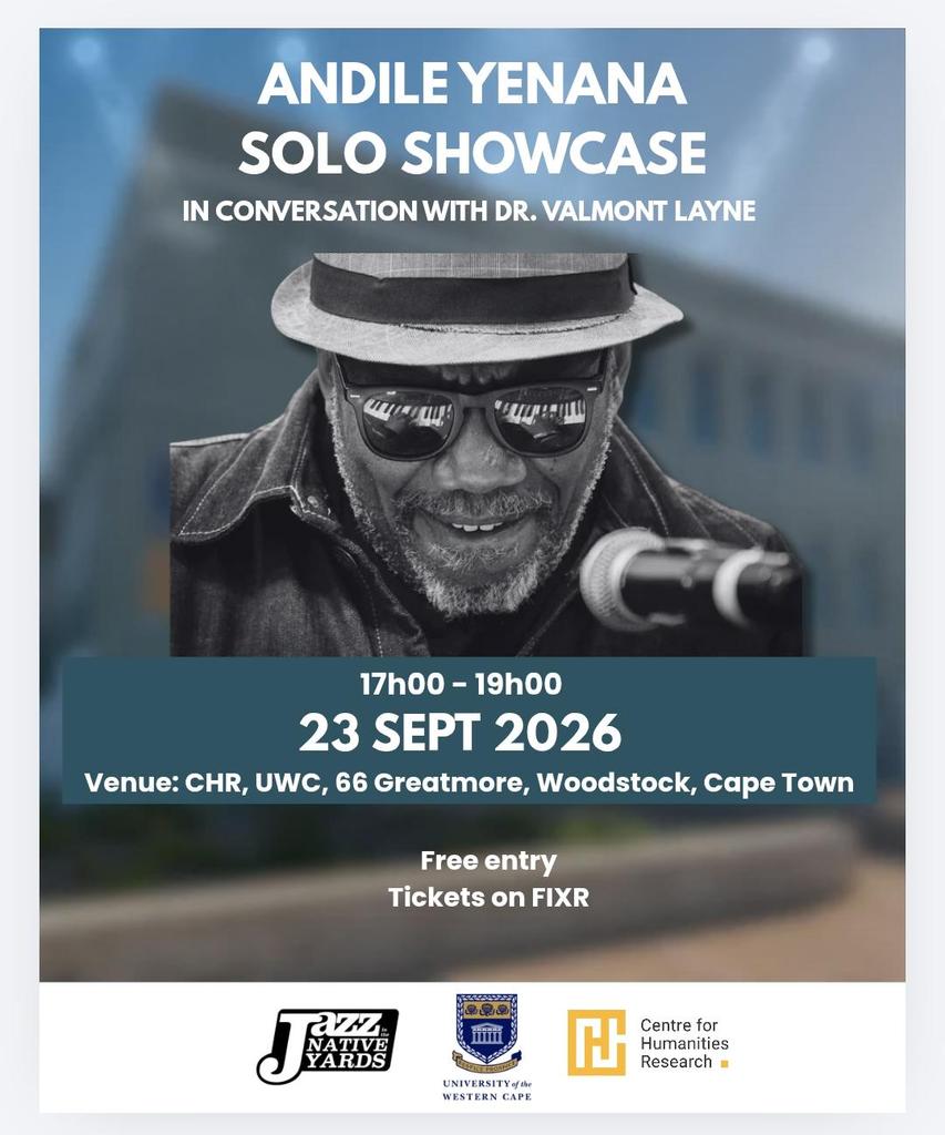 Andile Yenana Solo Showcase and Conversation