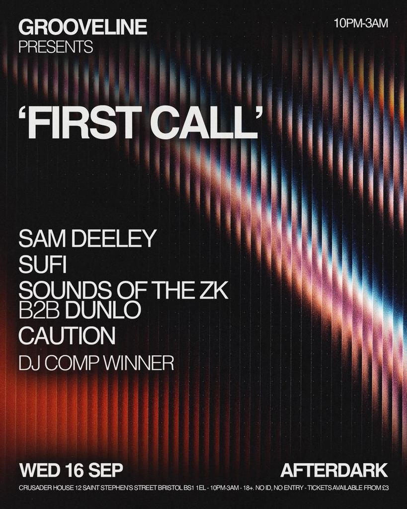GROOVELINE - FIRST CALL
