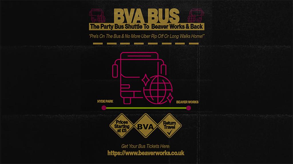BVA Bus - £5 RETURN TRAVEL - Halloween Sat 31st Oct