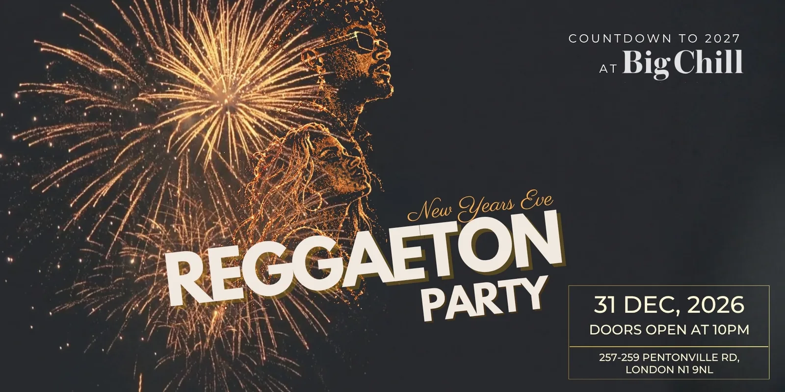 Reggaeton New Years Eve Party 2027 (London)