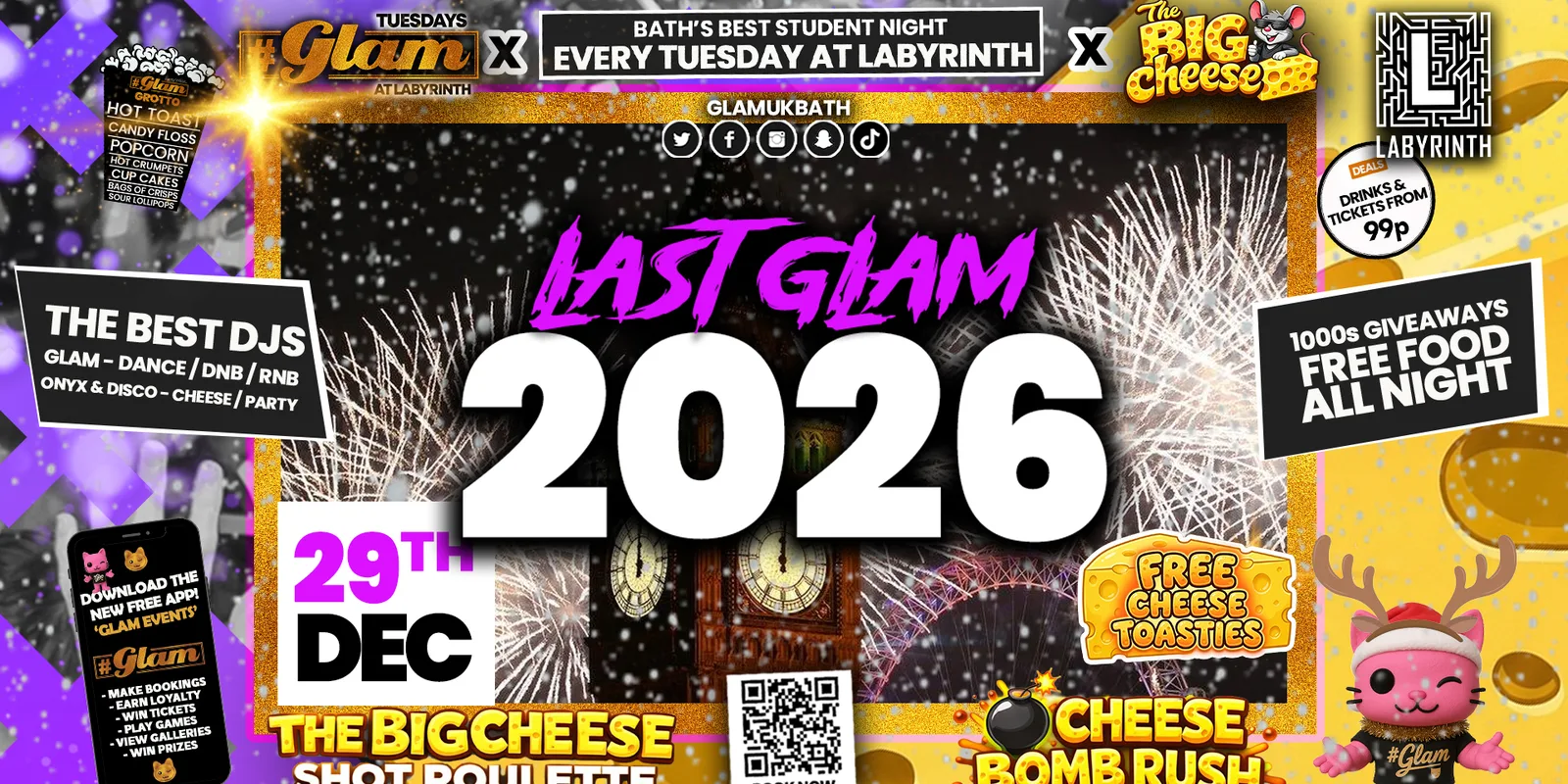 😻 GLAM | LAST GLAM OF 2026!! 🫨 99p Bombs!