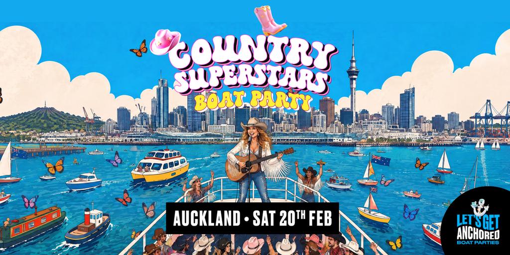 Country Superstars Boat Party - Auckland