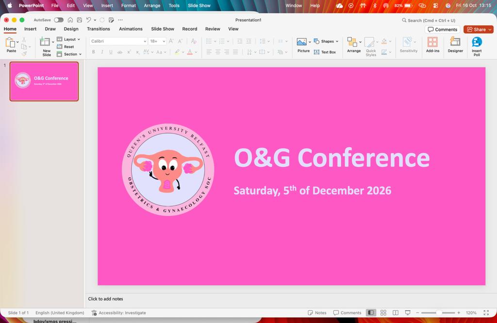 QUB Annual Obstetrics & Gynaecology Conference 2026