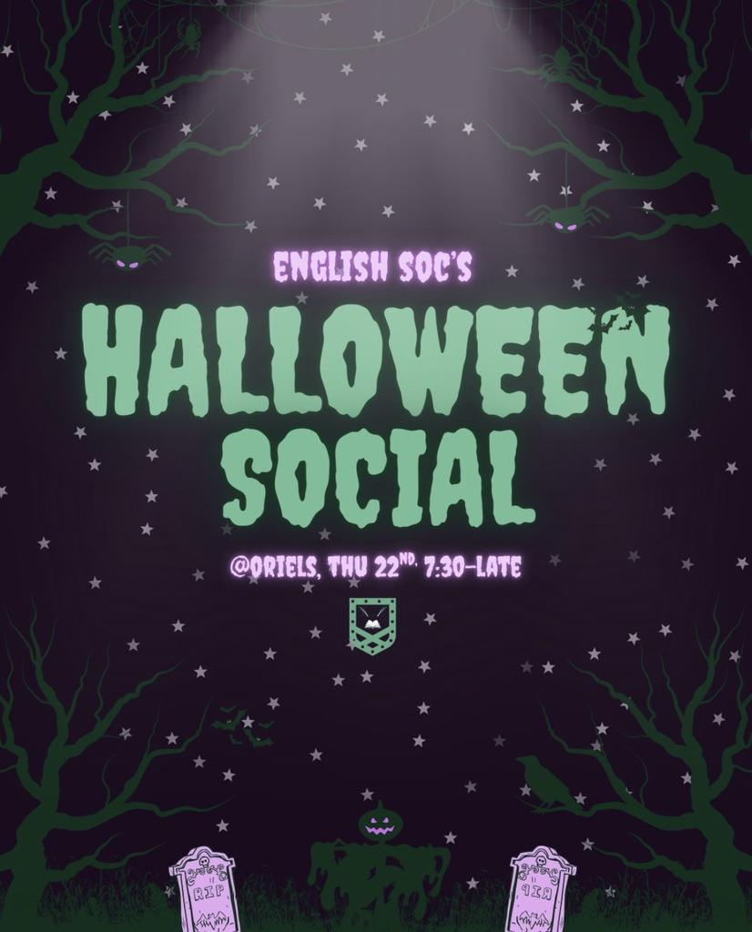 English Society Halloween Social