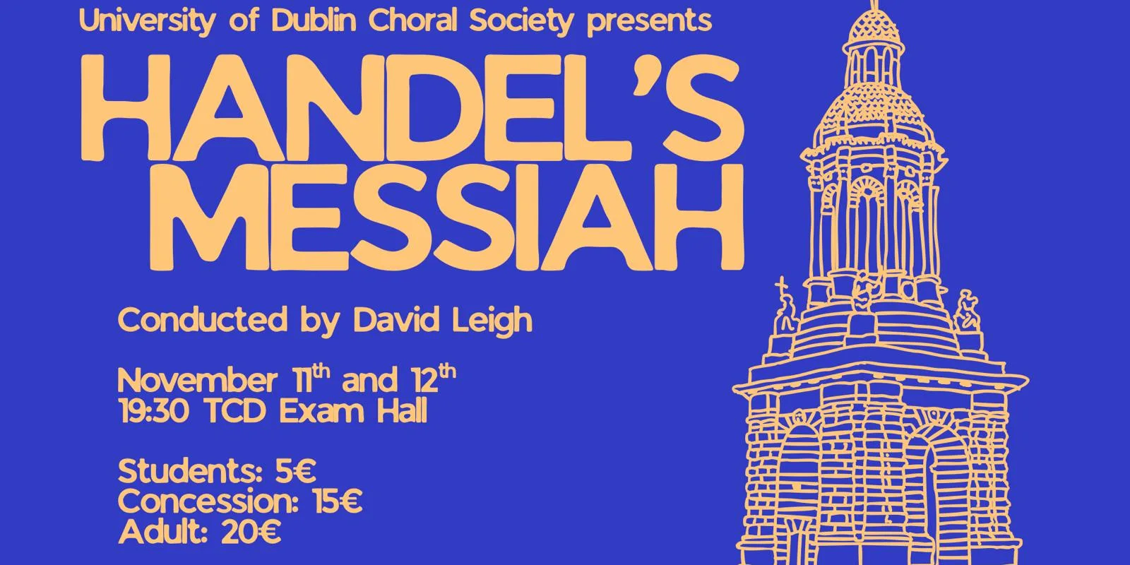 Handel’s Messiah - University of Dublin Choral Society
