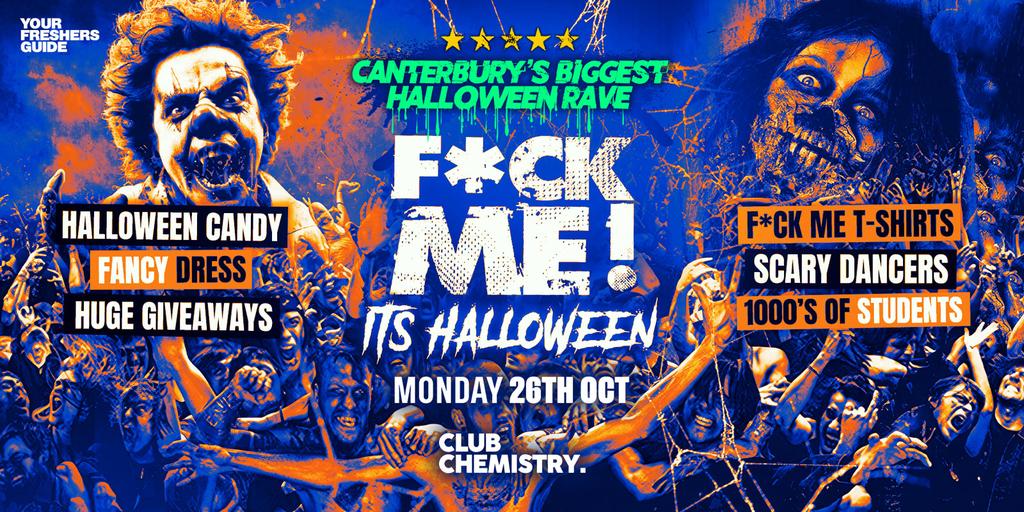 F*CK ME It's Halloween - Canterbury