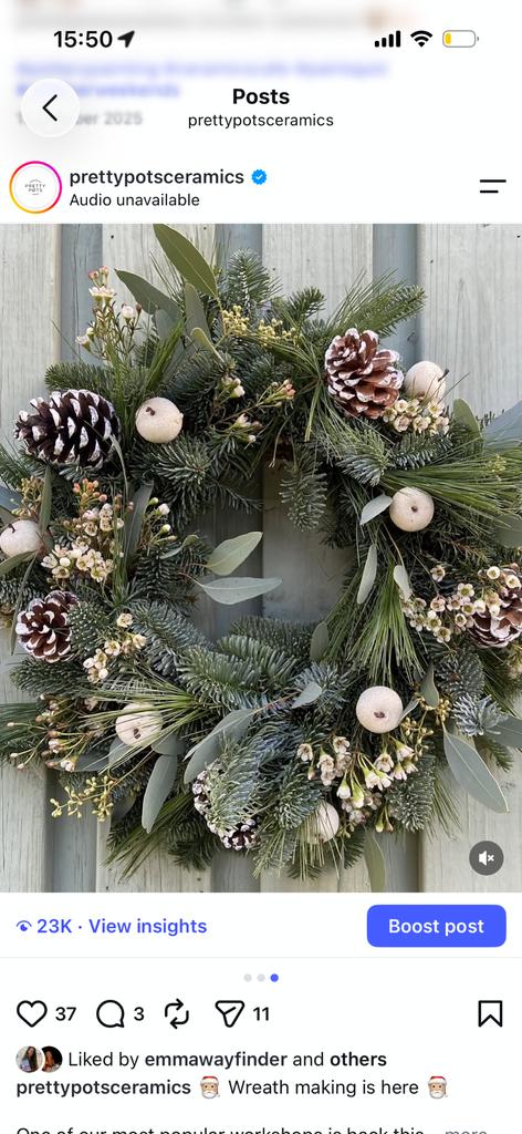 Christmas Wreath Workshop - MILFORD STUDIO