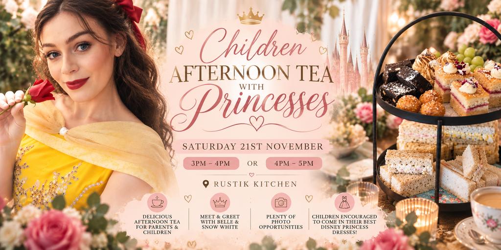 Afternoon Tea with Disney Princesses