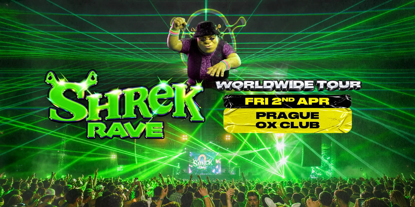 Shrek Rave - Prague