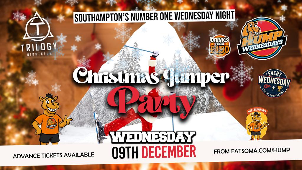 🐫 Hump Wednesdays 🐫 Christmas Jumper Party 🎄