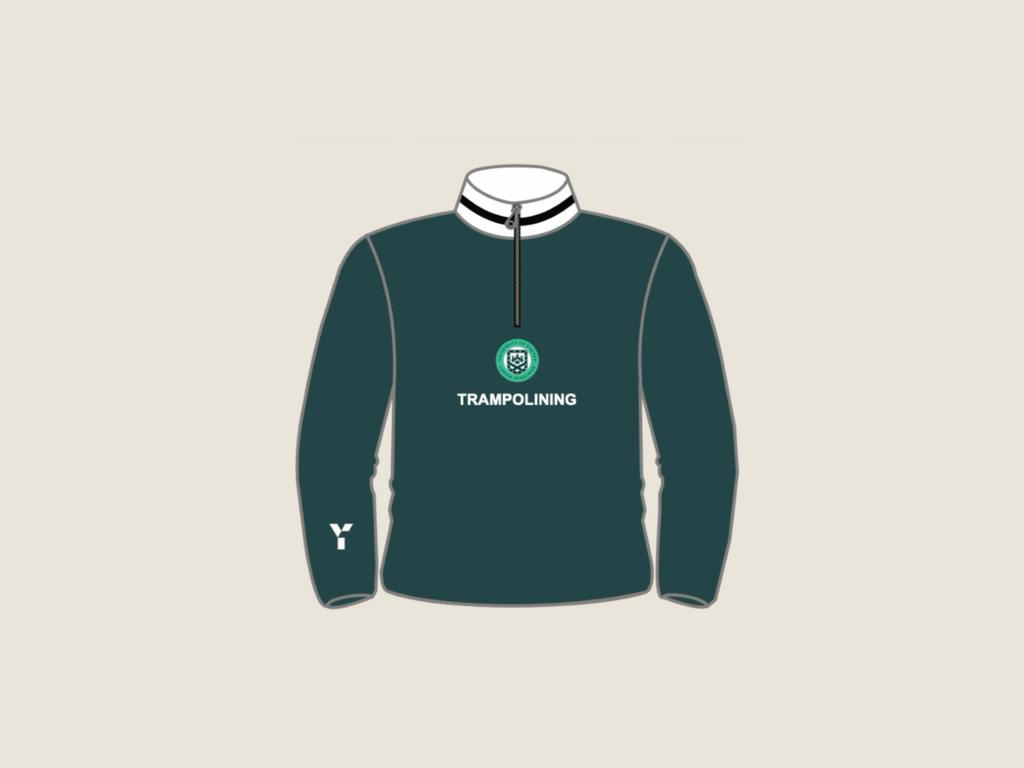 Trampolining Quarter Zip Fleece