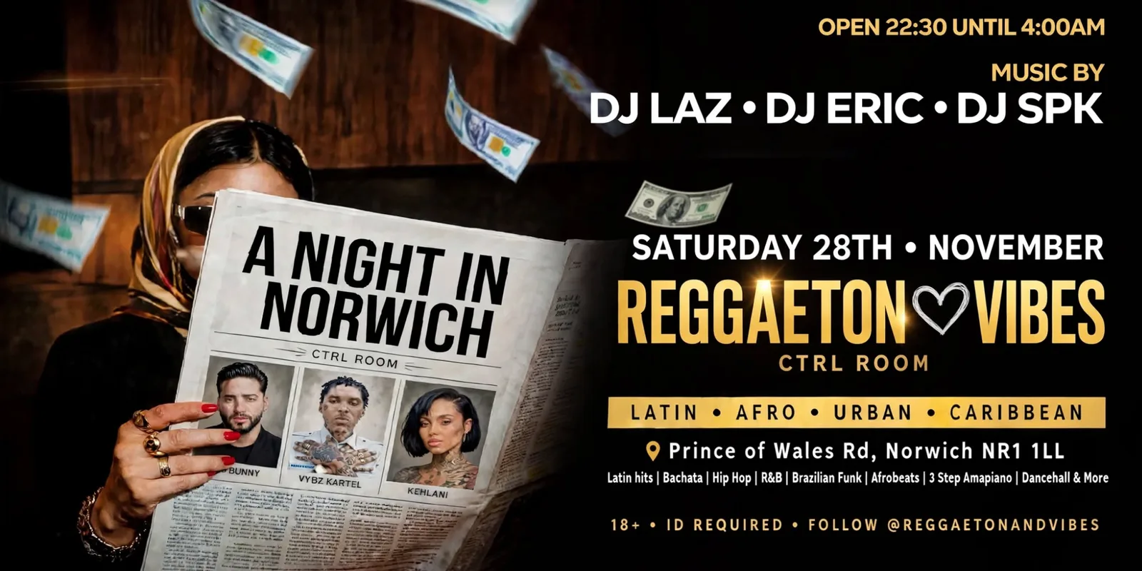Reggaeton & Vibes - A Night In Norwich