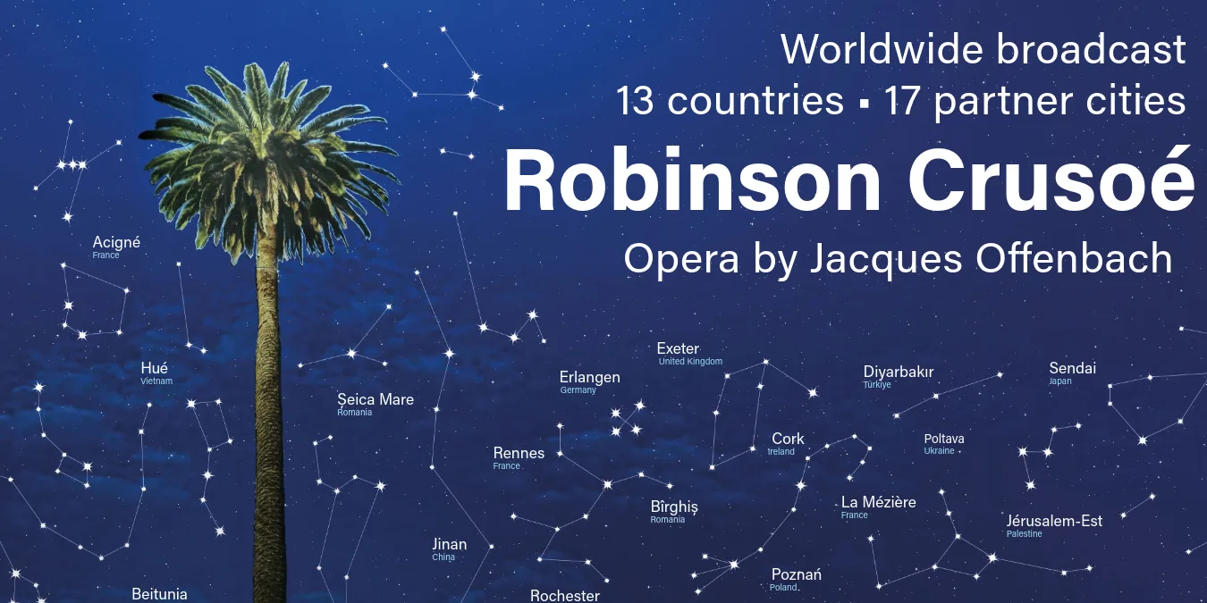 Robinson Crusoe Worldwide broadcast