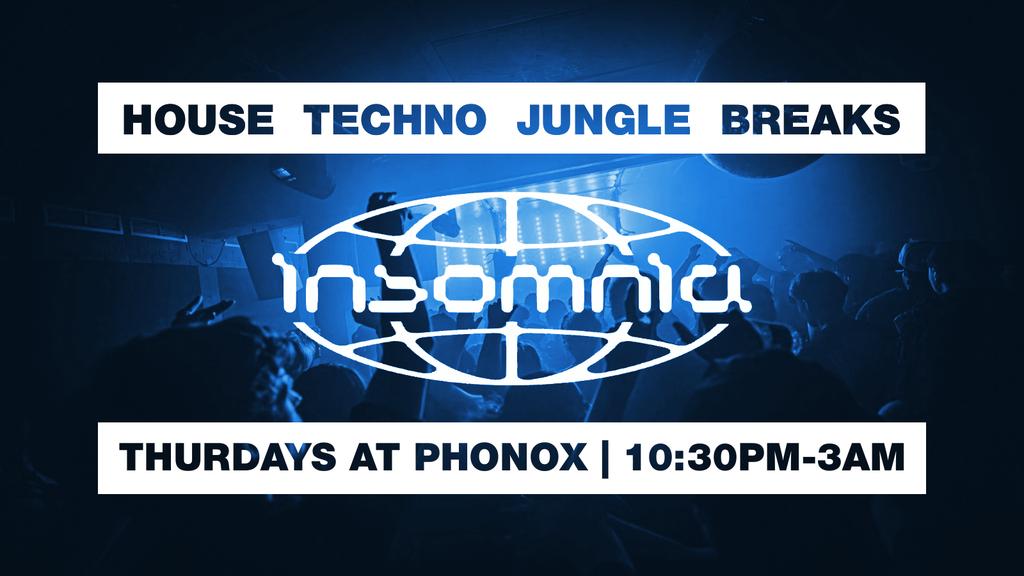 Insomnia London: House, Techno, DnB, Jungle