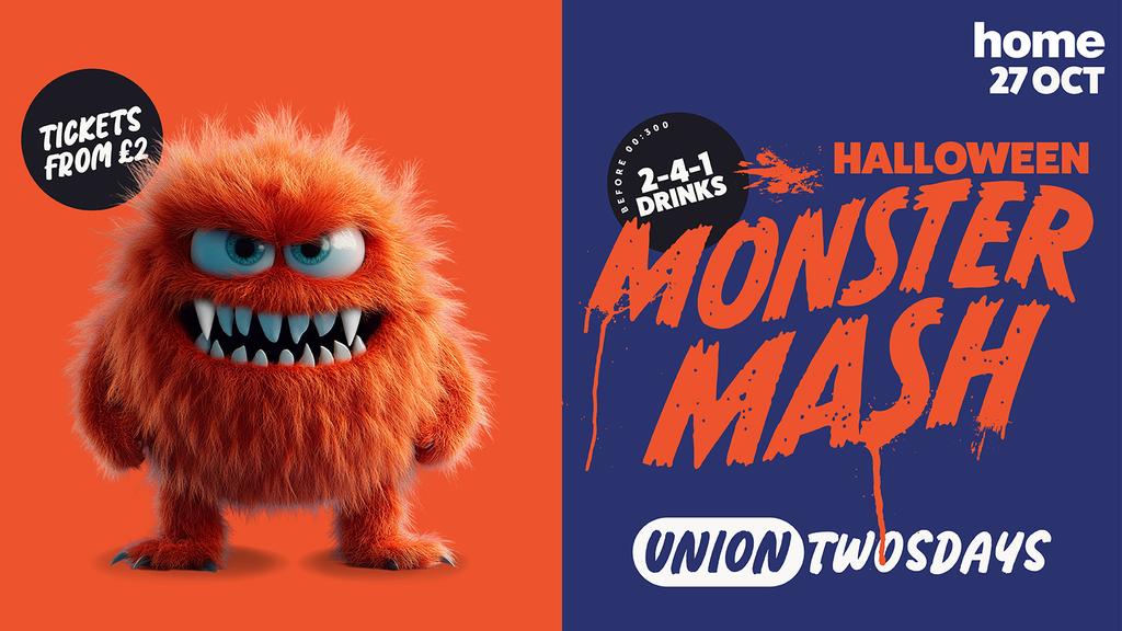 UNION TWOSDAYS - MONSTER MASH 🎃👻﻿