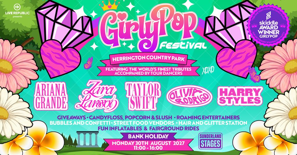 GirlyPop Summer Festival | Herrington Park, North East