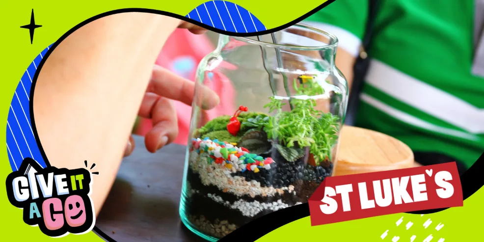 Build Your Own Mini Terrarium - St Luke's!