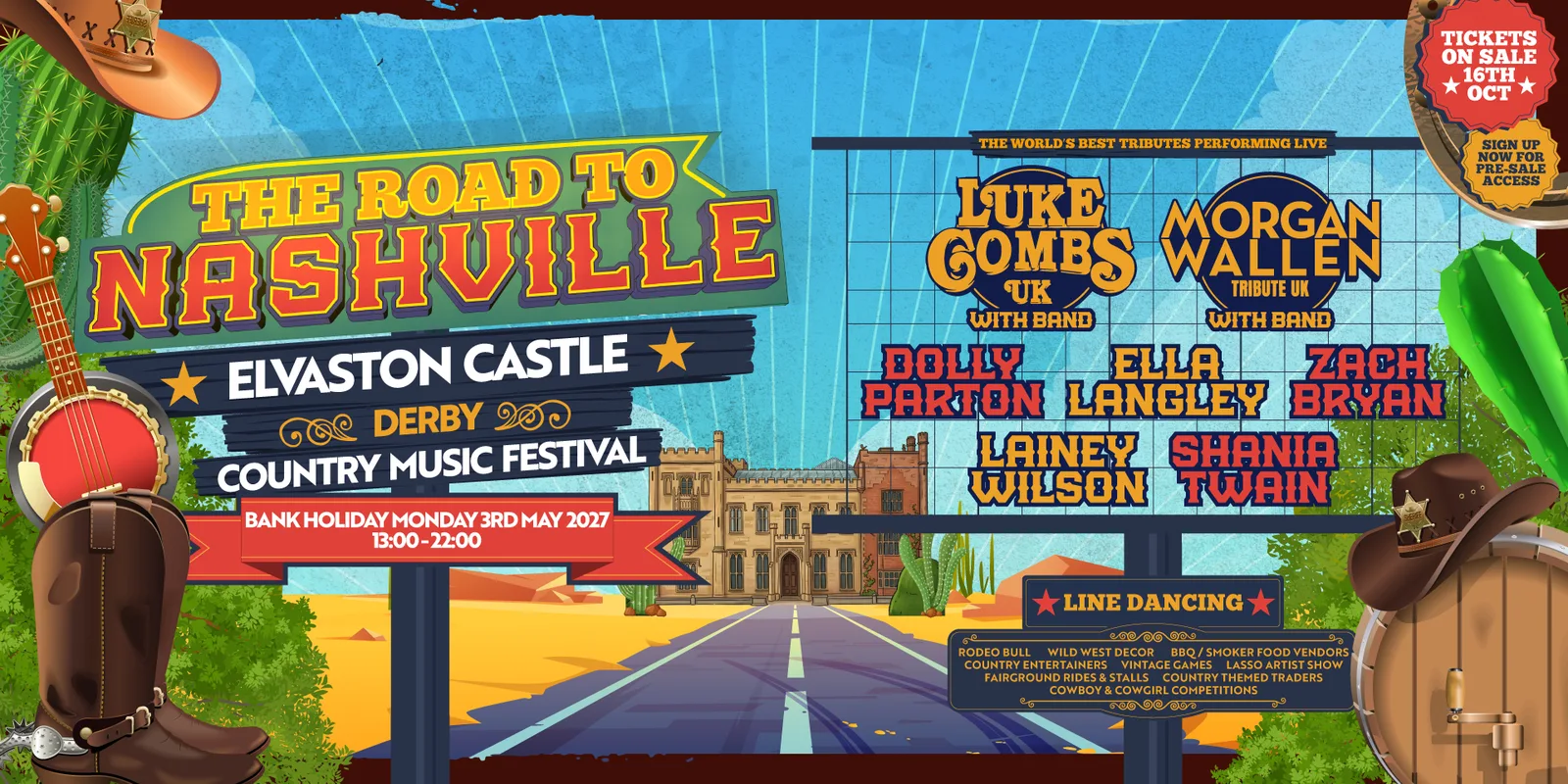 Road to Nashville Outdoor Festival | Elvaston Castle
