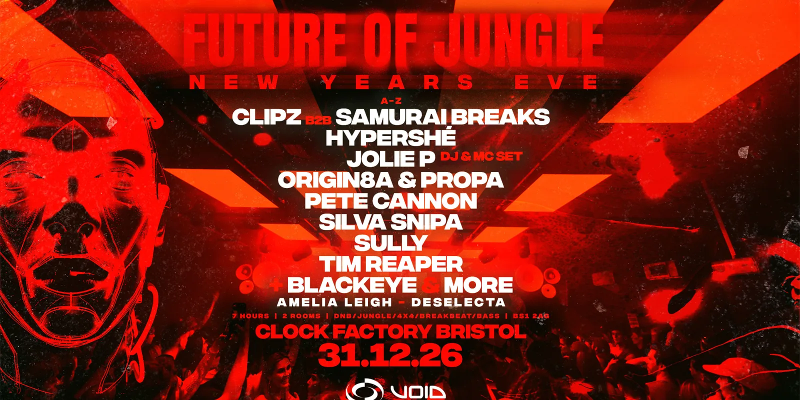 Clock Factory NYE | The Future of Jungle