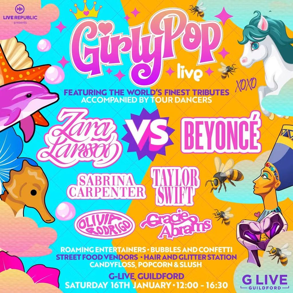 GirlyPop Live | G-Live, Guildford