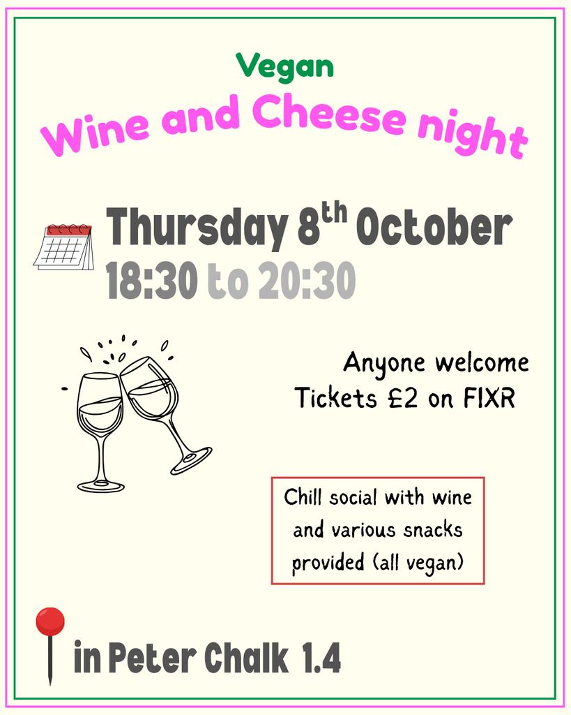 Wine and Cheese night (8/10/26)