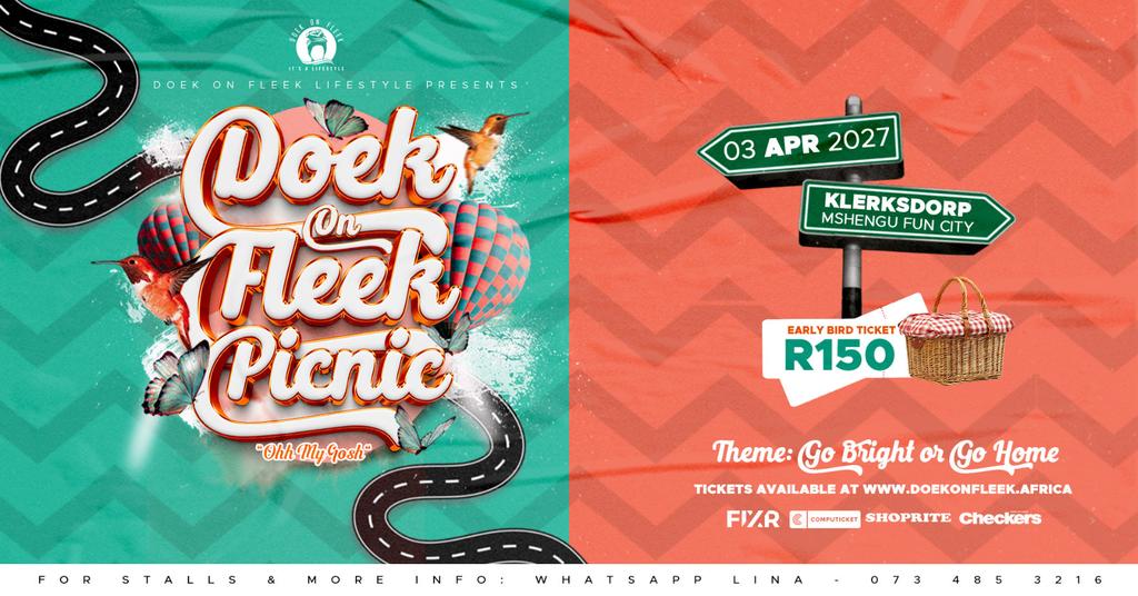 Doek On Fleek Oh My Gosh Picnic - Klerksdorp