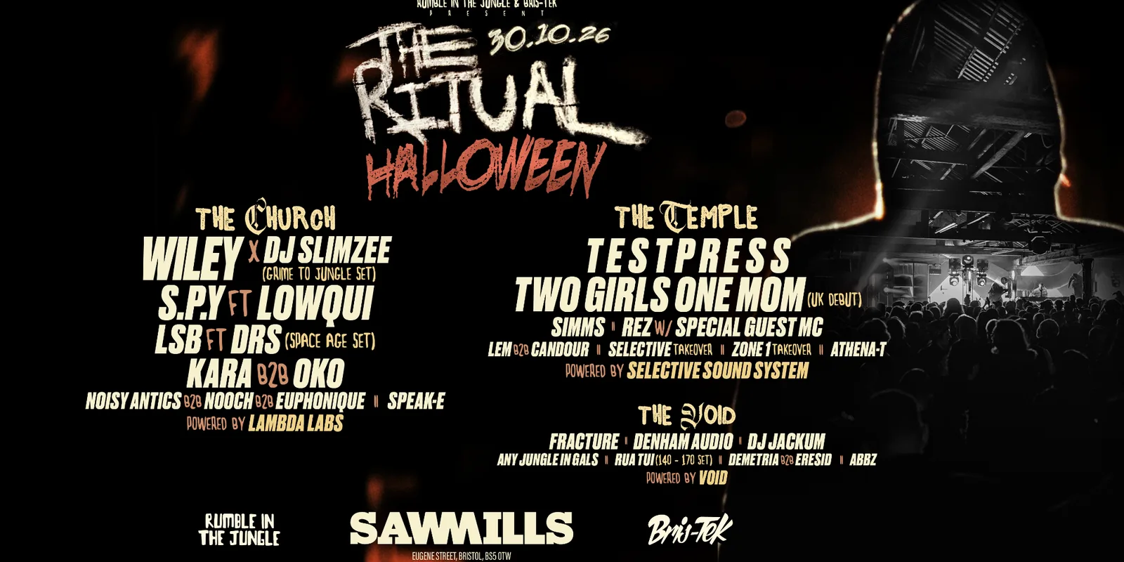 Rumble in the Jungle: THE RITUAL – Halloween Bristol
