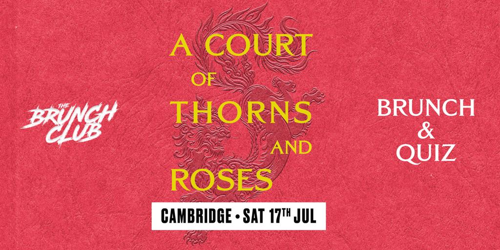 A Court Of Thorns and Roses Brunch - Cambridge