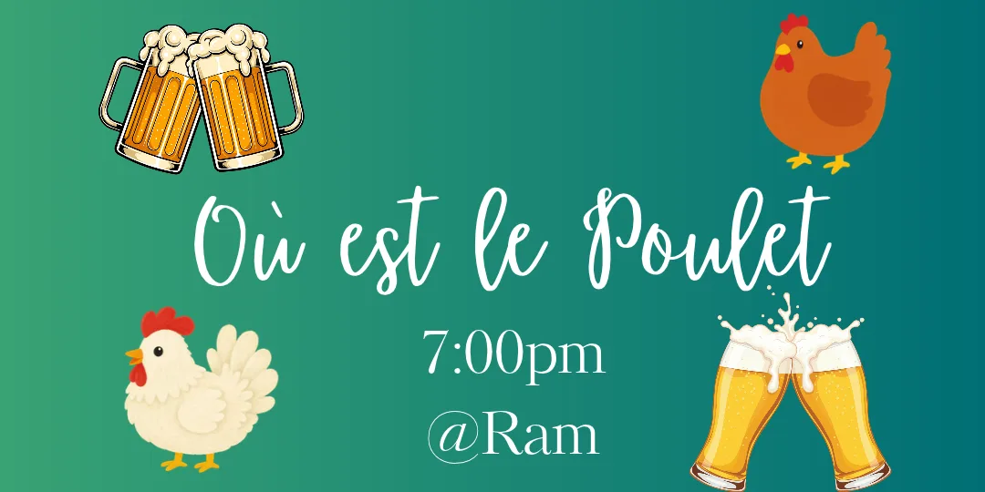 Où est le Poulet Pub Crawl