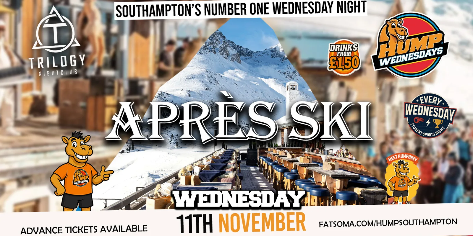 🐫 Hump Wednesdays 🐫 Après Ski Party! ⛷️🚠