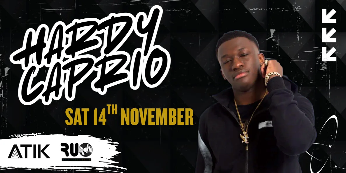 ATIK Presents: Hardy Caprio