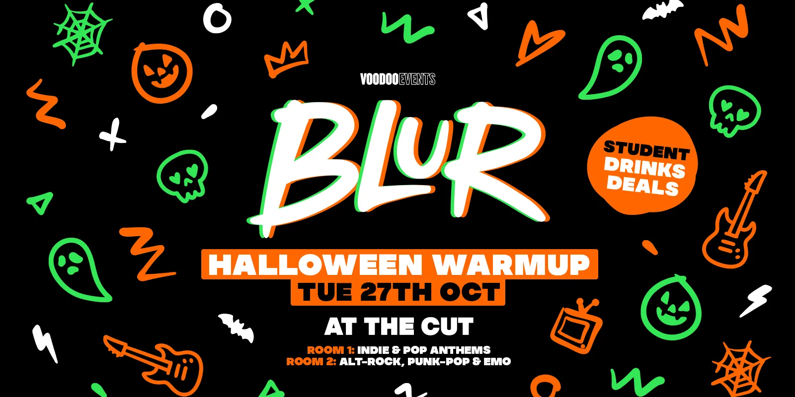 BLUR | HALLOWEEN WARM UP!