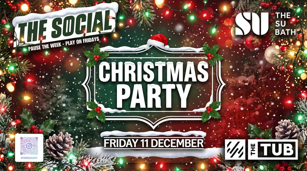 ⏸️ The Social Fridays ▶️ | 🎄🎁 Christmas Party 🌲🎅🏻