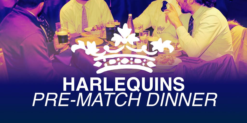 Pre-match Dinner: Oxford Blues vs Harlequins