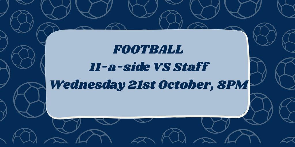 Maths Vs Staff 11-a-side Friendly