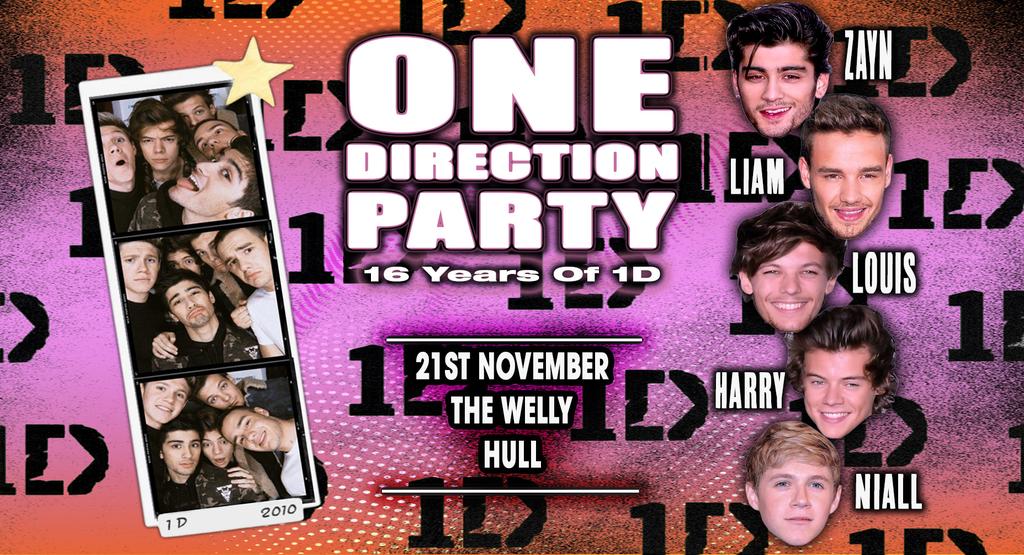 16 Years Of One Direction Party (Hull)