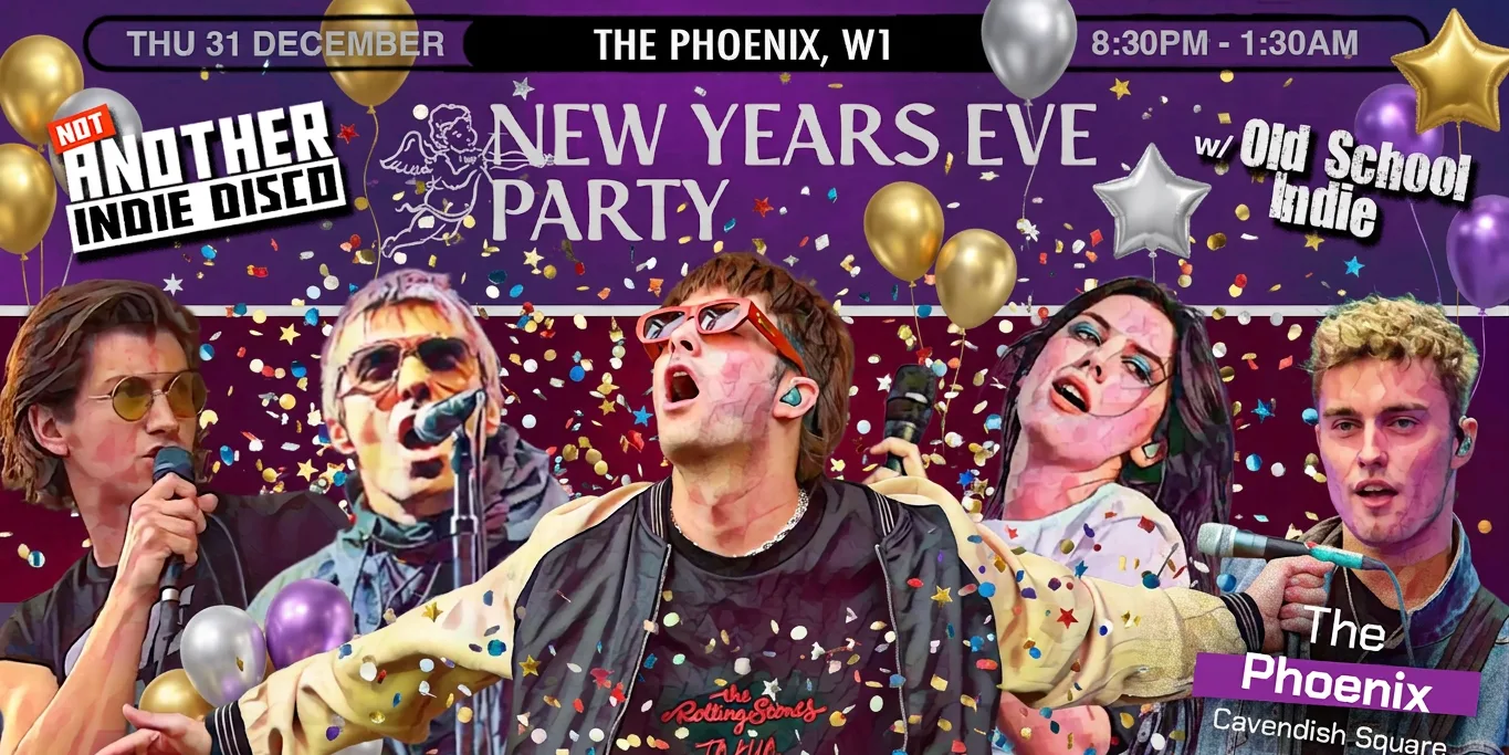 Not Another Indie Disco's NYE Party - Thu 31st December, 8:30pm-1:30am (18+)