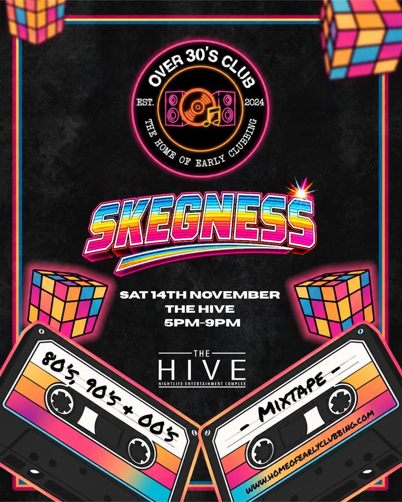 Over 30s Club Skegness - Launch Party