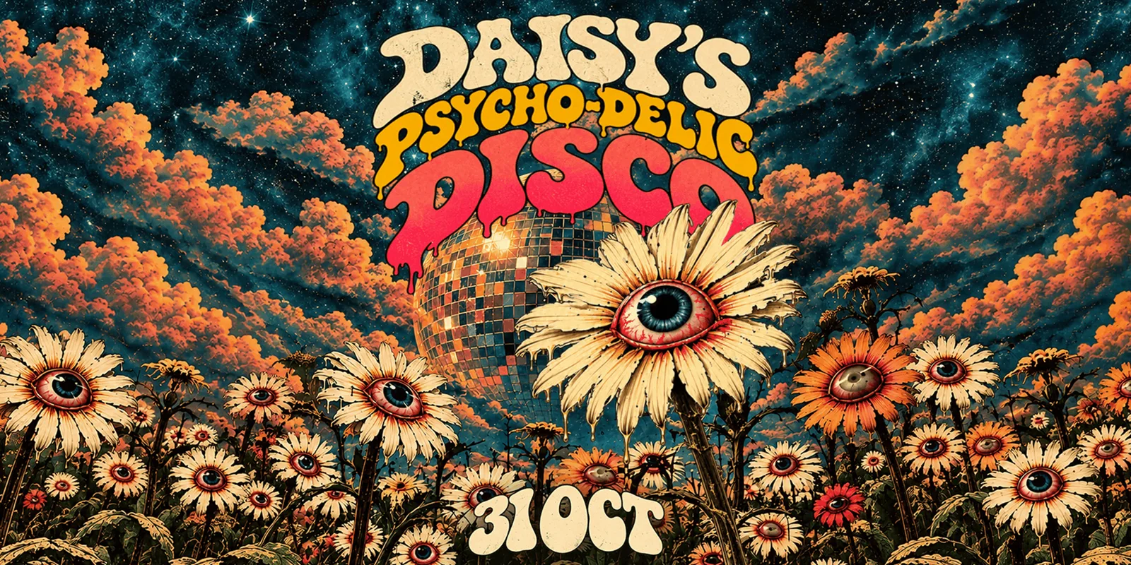 Halloween @ Daisy's - Psycho-delic Disco