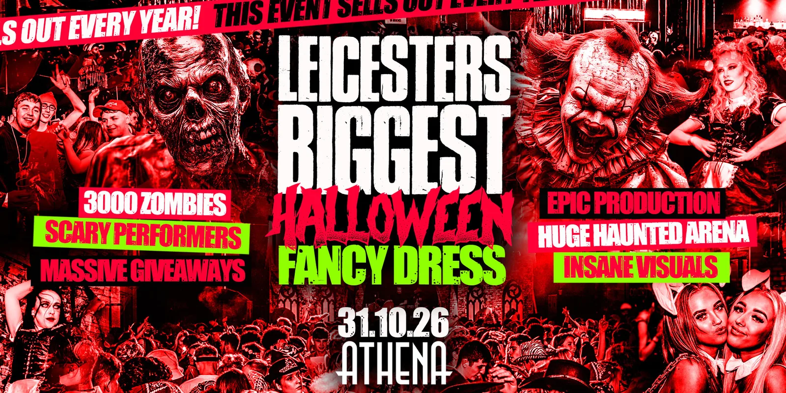 Halloween @ Athena - Leicester